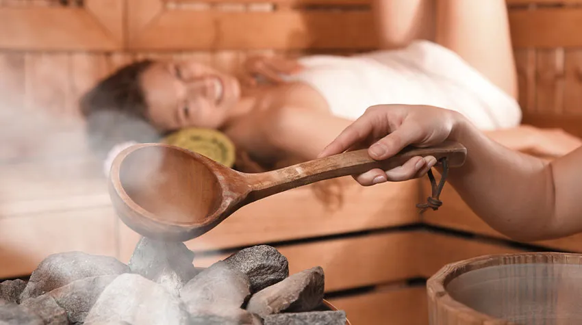 Gönnt euch eine Auszeit in den Saunen des THE GRAND SPA, denn: Schwitzen ist gesund!