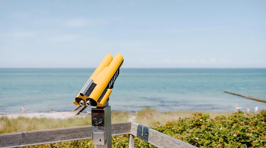 Mit dem Meer vor der Haustür kann der Urlaub nur schön werden.