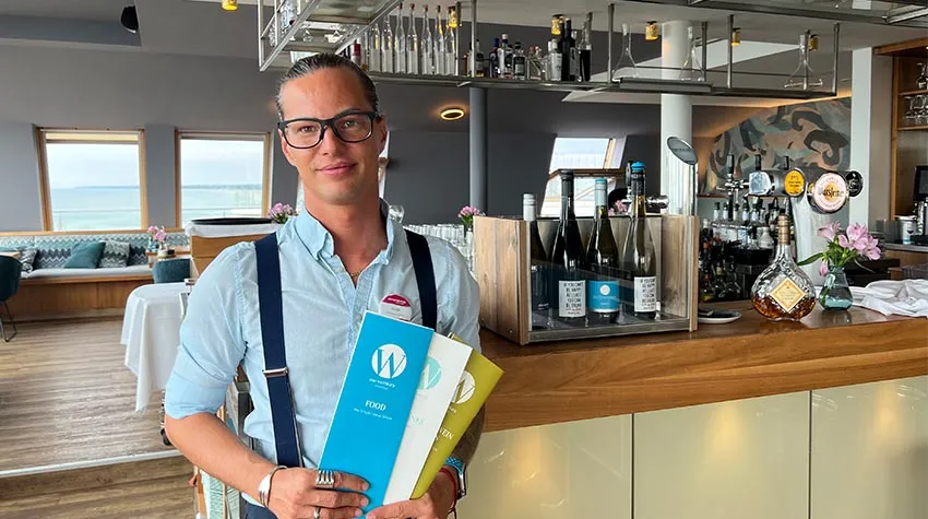 Szabolcs ist unser neuer Restaurantleiter.