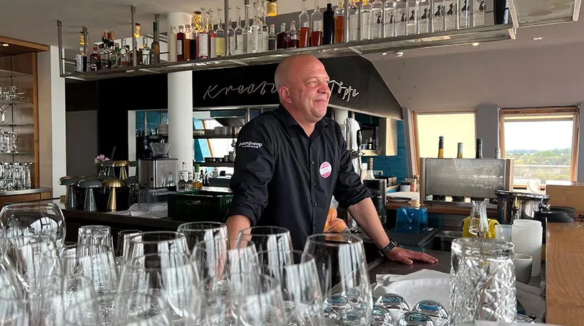 Michael, unser neuer Sommelier.