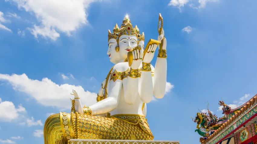Brahma soll der Schöpfer des Ayurveda gewesen sein. © Shutterstock, TUM2282