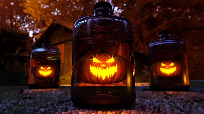 An Halloween treffen vermeintlich die Welten der Lebenden und Toten aufeinander. Eine gruseliger Vorstellung. © Shutterstock, plotplot