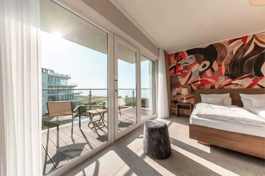 Suite mit 65 m² zum Abhängen am Meer ✓ Kaffeemaschine & Minibar ✓ Hängematte ✓ Spa & Fitness inklusive → Jetzt sichern!
