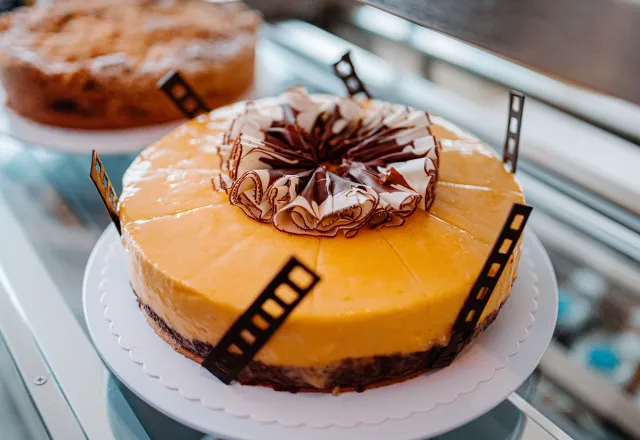 Ein absolutes Highlight im Café VIEW des THE GRAND Hotels: Sanddorntorte! © Max Framke