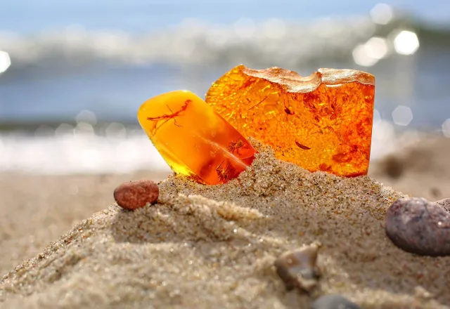 Bernsteine sammeln ist sehr beliebt an der Ostseeküste. Auch ihr könnt es mit diesen Tipps versuchen!