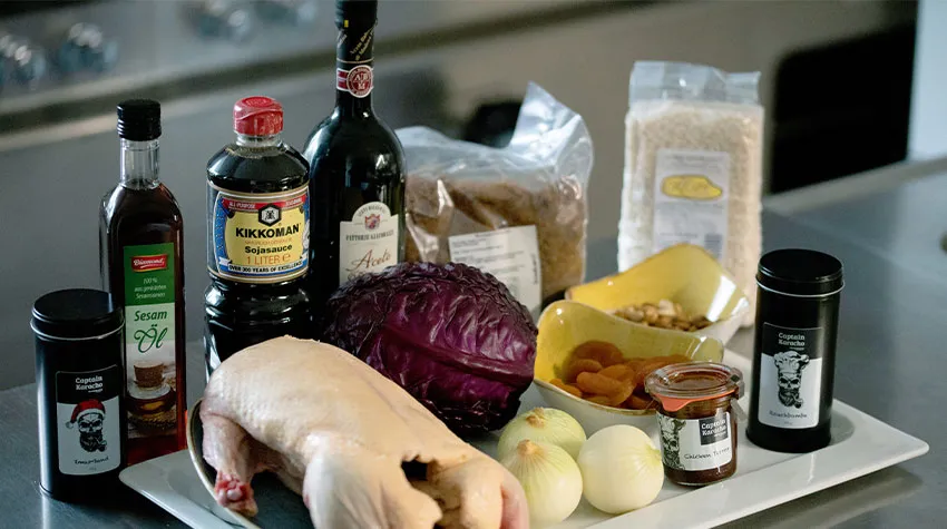 Ente mit Rotkohl und Risottoknödeln: An die Töpfe, fertig, los!