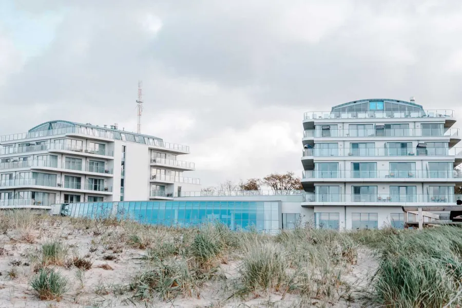 Hotelanlage THE GRAND Ahrenshoop auf Fischland-Darß-Zingst als Ausbildungsbetrieb.