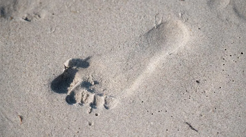 Ab an den Strand: An der Ostsee spazieren gehen, macht einfach Spaß.